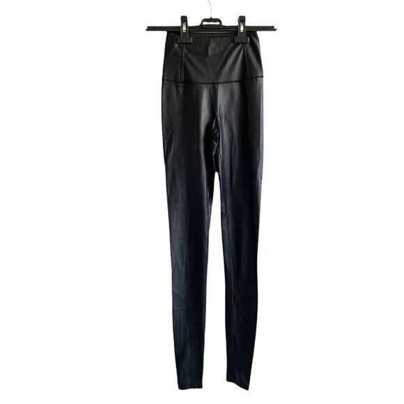 ARITZIA Wilfred Free Daria Pant Vegan / Faux Leather Leggings Pants Black XXS - Picture 1 of 3